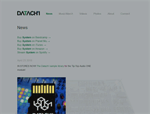 Tablet Screenshot of datachi.com